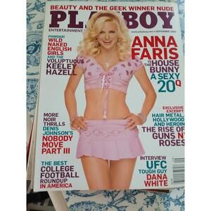 Vintage Playboy September 2008,good condition